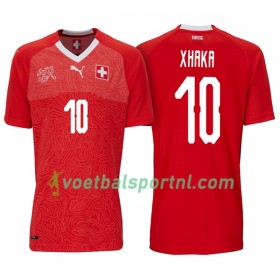 Zwitserland Xhaka 10 Thuis Shirt WK voetbal 2018